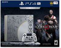 Playstation 4 Pro 1TB Console God Of War Limited Edition, Boxed