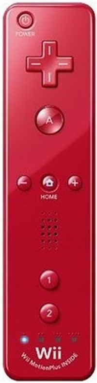 Nintendo Wii Official Remote Plus Red