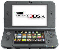 New Nintendo 3DS XL Metallic Black, Unboxed