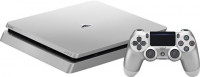 Playstation 4 Slim Console, 500GB Silver, Unboxed