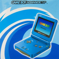 Game Boy Advance SP Console, Surf Blue, Boxed