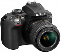 Nikon D3300 Digital SLR Camera with 18-55mm Lens