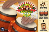 Donkey Konga (With Bongos) (Gamecube)