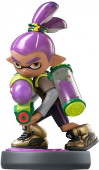 Nintendo Amiibo Splatoon Inkling Boy (Purple) Figure