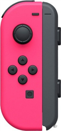 Nintendo Switch Joy-Con (Left) Neon Pink, Strap