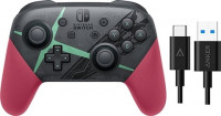 Nintendo Switch Xenoblade Chronicles 2 Pro Controller + USB C Cable