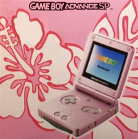 GameBoy Advance SP Console, Pearl Pink, Boxed