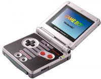 GameBoy Advance SP Console, NES Edition, Unboxed
