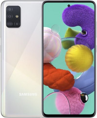 Samsung Galaxy A51 Dual Sim 128GB Prism White, Unlocked