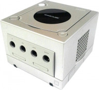 GameCube Console Platinum + controller, Unboxed