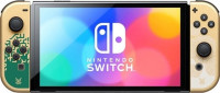 Nintendo Switch OLED Console Legend of Zelda Gold, Unboxed