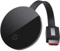 Google Chromecast Ultra With Power Ethernet Adapter