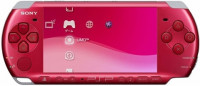 Sony PSP 3000 Slim & Lite Console, Radiant Red, Unboxed
