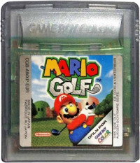 Mario Golf, Unboxed (GBC)