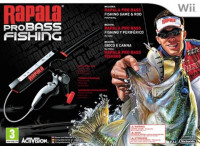 Rapala Pro Bass Fishing + Rod Wii