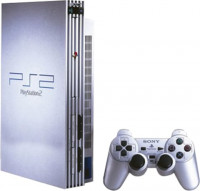 Playstation 2 Console, Silver (2 controllers), Unboxed