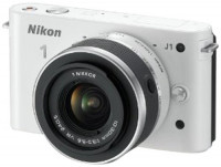 Nikon 1 J1 Camera,10-30mm Lens Kit, 10.1MP, White