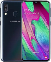Samsung Galaxy A40 Dual Sim 64GB Black, Unlocked