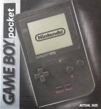 GameBoy Pocket Console Black, Boxed