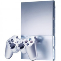 Playstation 2 Slimline Console Silver, Unboxed