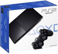 Playstation 2 Slimline Console Black, Boxed
