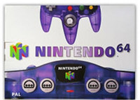 Nintendo 64 Console Grape Purple with Expansion Pak, Boxed