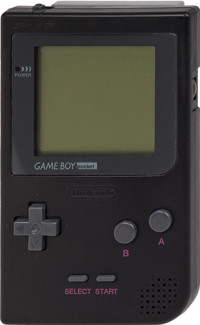 GameBoy Pocket Console Black, Unboxed