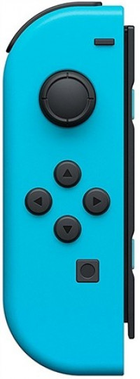 Nintendo Switch Joy-Con (Left) Neon Blue, Strap