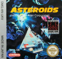 Asteroids: The Original Console Arcade Classic (Game Boy) Unboxed