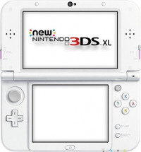NEW Nintendo 3DS XL Pink & White, Unboxed
