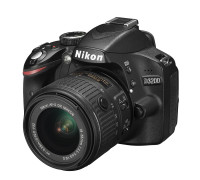 Nikon D3200 Digital SLR 24.2 MP with 18-55mm VR II Lens