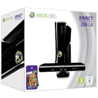 Xbox 360 250GB Slim with Kinect Sensor and Kinect Adventures