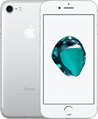 Apple iPhone 7 128GB Silver, Unlocked