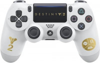 PS4 Official DualShock 4 White Destiny 2 Controller (V2)