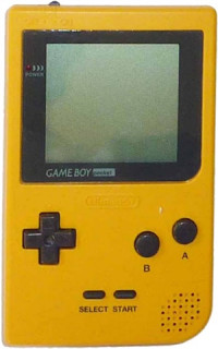 Game Boy Pocket Console Yellow, Unboxed