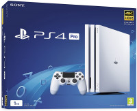 PlayStation 4 Pro 1TB Console White, Boxed