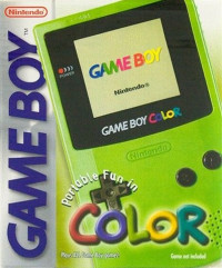 Nintendo GameBoy Color Console, Lime Green, Unboxed