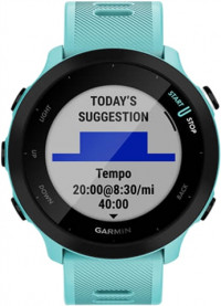 Garmin Forerunner 55 GPS Running Smartwatch - Blue