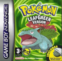 Pokemon Leaf Green + Wireless Adaptor, Boxed (GBA)