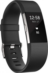 Fitbit Charge 2 Heart Rate + Fitness Band Black - Small