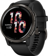 Garmin Venu 2 Plus GPS Smartwatch - Slate Black