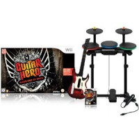 Guitar Hero 6: Warriors of Rock - Full Band Bundle Wii