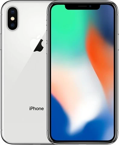 Apple iPhone X 64GB Silver, Unlocked