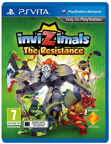 Invizimals: The Resistance PS Vita