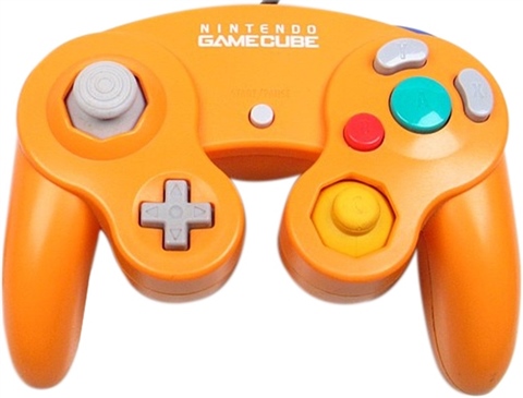 Official GameCube Spice Orange Controller
