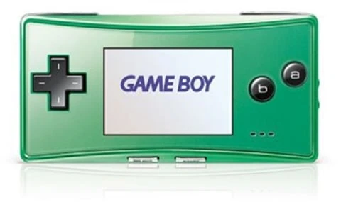GameBoy Micro Console Green, Unboxed