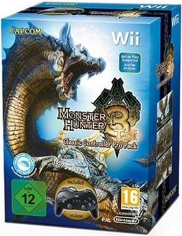 Monster Hunter Tri + Classic Controller Wii