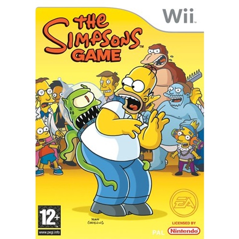 Simpsons Game, The Wii