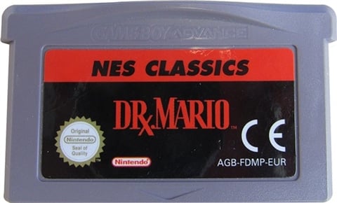 Dr Mario NES Classics (GBA), Unboxed