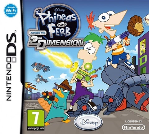 Phineas and Ferb Across the 2nd Dimension DS